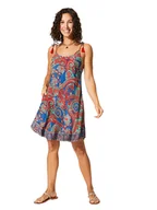 Sukienki - Aller Simplement Sukienka w kolorze niebiesko-czerwono-turkusowym - miniaturka - grafika 1