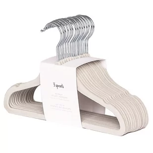 3 Sprouts Wieszaki Welurowe dla Dzieci Gray 15 szt. - Łamigłówki - miniaturka - grafika 1