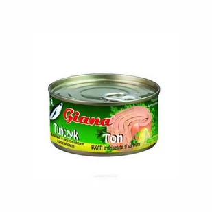 Giana tuńczyk kawałki w oleju 170g - Konserwy i dania rybne - miniaturka - grafika 1