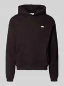 Bluzy męskie - Bluza z kapturem o kroju regular fit z czystej bawełny - miniaturka - grafika 1