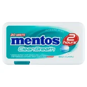 Cukierki - Mentos 2 Hours Clean Breath Intense Mint 21G - miniaturka - grafika 1