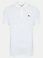 Koszulki męskie - Lacoste Polo L1212 Biały Classic Fit - miniaturka - grafika 1