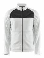 Kurtki męskie - Craft ADV EXPLORE FLEECE MIDLAYER kurtka polarowa męska 3XL | Ash/Granit | szczotkowany polar | z otworem na kciuk | kieszenie zapinane na zamek błyskawiczny | Quick Dry kurtka męska | kurtka polarowa - miniaturka - grafika 1