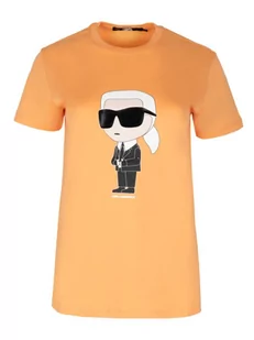 Damski T-shirt Karl Lagerfeld - KARL LAGERFELD - Koszulki i topy damskie - miniaturka - grafika 1