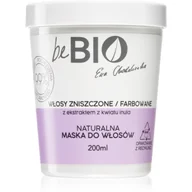 Maski do włosów - beBIO naturalna maska włosy farbowane 200 ml - miniaturka - grafika 1