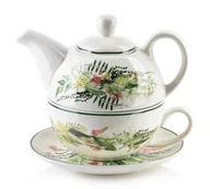 Dzbanki i imbryki - Dzbanek z filiżanką Idyllic 400/300ml - miniaturka - grafika 1