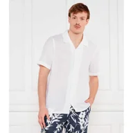 Koszule męskie - Calvin Klein Lniana koszula Regular Fit - miniaturka - grafika 1