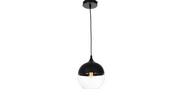 Lampy sufitowe - Lumina Deco Deco LAMPA WISZĄCA LOFT INDUSTRIALNA CZARNA ALBION NEW LDP 6805 (BK+PR) - miniaturka - grafika 1