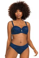 Stroje kąpielowe - Self Jamaica1 730JA1 2 granatowy strój kąpielowy - miniaturka - grafika 1