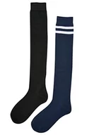 Skarpetki damskie - Urban Classics Skarpety, Czarny/kosmiczny niebieski, 35.5-37.5 EU - miniaturka - grafika 1