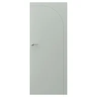 Drzwi wewnętrzne - Drzwi wewnętrzne bezprzylgowe pokojowe pełne Art Deco 6 90 prawe szałwia Porta - miniaturka - grafika 1