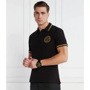 Koszule męskie - Versace Jeans Couture Polo | Slim Fit - grafika 1