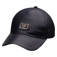 Czapki damskie - Damska Czapka z daszkiem GUESS BASEBALL CAP AW5160POL03-BLA – Czarny - miniaturka - grafika 1