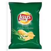 Inne przekąski suche - Lay's Lays LAYS ZIELONA CEBULKA 40G PASKI zakupy dla domu i biura 45803665 - miniaturka - grafika 1