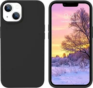 Etui i futerały do telefonów - Atiyoo Silikonowe etui ochronne, ochrona ekranu 6,1", etui ochronne na aparat fotograficzny, odporne na uderzenia etui na telefon komórkowy, grafitowe, czarne - miniaturka - grafika 1