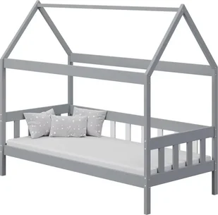 Elior Szare skandynawskie łóżko dla dzieci - Dada 3X 180x80 cm - Łóżka dla dzieci i młodzieży - miniaturka - grafika 1