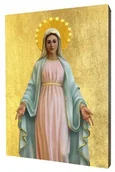 Ikony i obrazy sakralne - Ikona Matki Bożej Niepokalanej z Medjugorie - miniaturka - grafika 1