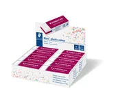 Gumki biurowe - Staedtler, Gumka techniczna Mars Plastic, różowa - miniaturka - grafika 1