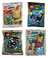 Klocki - Klocki LEGO Super Heroes - Zestaw 4 Polybag - SH02 - miniaturka - grafika 1