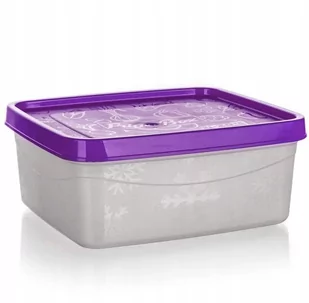 Pojemnik Plastikowy Orfea 0,65L Fioletowy - Pojemniki kuchenne - miniaturka - grafika 1