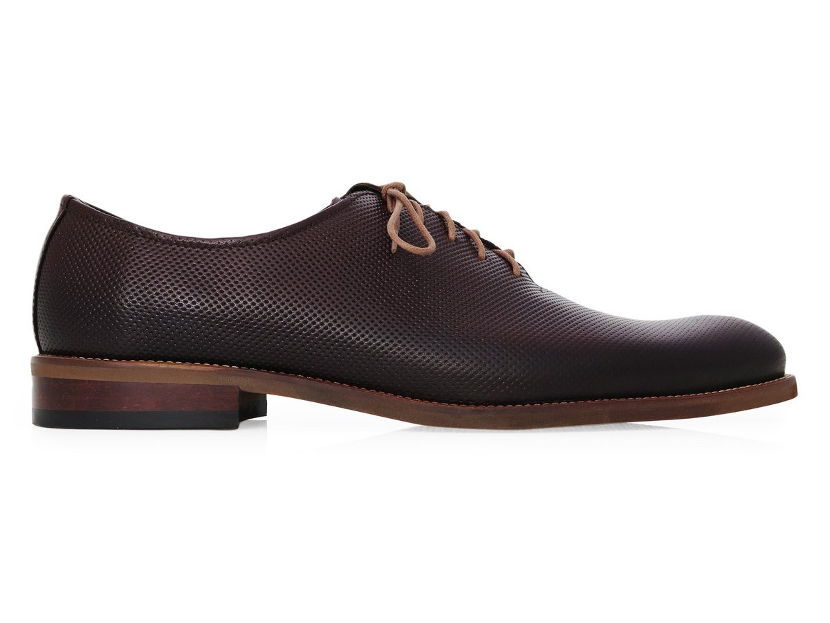 Unikatowe brązowe wiedenki/oxfordy Buty męskie T198 r. 45