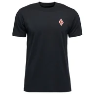 Koszulki sportowe męskie - Koszulka męska Black Diamond M Heritage Alpinist Ss Tee Rozmiar: M / Kolor: czarny - miniaturka - grafika 1