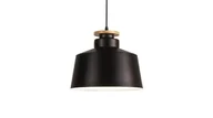 Lampy sufitowe - Lumina Deco Deco NOWOCZESNA LAMPA WISZĄCA CZARNA LEVANTI D30 LDP 7974-300 (BK) - miniaturka - grafika 1