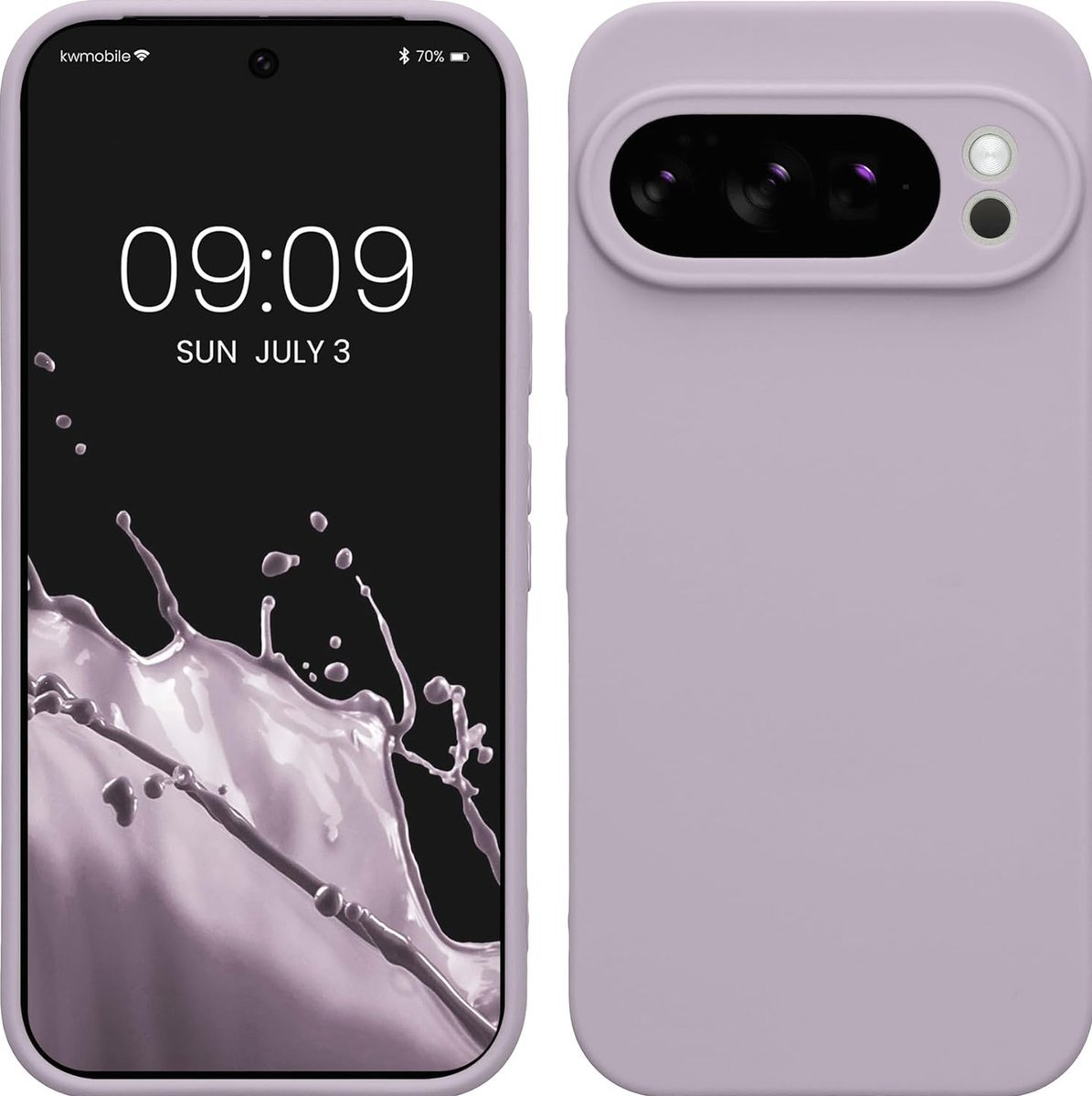 ETUI TELEFON OBUDOWA ETUI NA TELEFON LAWENDOWE LEKKIE ANTYPOŚLIZGOWE