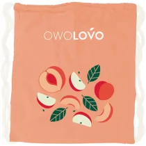 Owolovo Worek-plecak jabłko-brzoskwinia łososiowy GRATIS - Plecaki worki - miniaturka - grafika 1