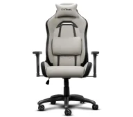 Fotele gamingowe - Trust GXT 723B Ruya do 150kg Tkanina Beżowy - miniaturka - grafika 1