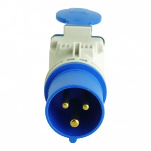 Adapter kempingowy CEE 16A na 230V system francuski - Kostki, złączki, wtyczki - miniaturka - grafika 4