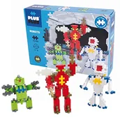 Łamigłówki - Plus-Plus, Mini Basic - 170 Szt. - Roboty - miniaturka - grafika 1