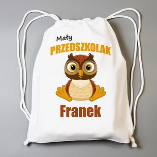 Mały przedszkolak - sowa - worek do przedszkola - Plecaki worki - miniaturka - grafika 1