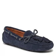 Mokasyny męskie - Mokasyny Polo Ralph Lauren 803916580003 Blue 400 - miniaturka - grafika 1