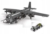 Klocki - Klocki Samolot Wojskowy Ac130 Air Gunship Statek Powietrzny Do Złożenia - miniaturka - grafika 1