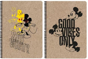 kołozeszyt a4/80k kratka mickey mouse kraft - Zeszyty szkolne - miniaturka - grafika 1
