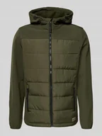 Kurtki męskie - Kurtka softshell z pikowaniem model ‘EVIAN’ - miniaturka - grafika 1