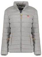 Kurtki damskie - Geographical Norway Kurtka pikowana "Atikolor" w kolorze jasnoszarym - miniaturka - grafika 1