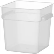 Pojemniki kuchenne - Pojemnik spożywczy do przechowywania żywności z podziałką 7.6 l 235 x 235 x 230 mm - Hendi 870938 - miniaturka - grafika 1