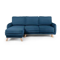 Narożniki - Niebieski sztruksowy rozkładany narożnik Tori – Bonami Selection - miniaturka - grafika 1