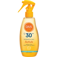 Balsamy i kremy do opalania - Dax Sun Transparentny spray ACTIVE SPF 30 - miniaturka - grafika 1