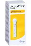 Glukometry i akcesoria dla diabetyków - Roche Lancety Accu-chek Softclix x 25 szt - miniaturka - grafika 1