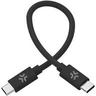 Kable USB - Kabel USB-C - USB-C CELLY 0.3 m 60W Czarny - miniaturka - grafika 1