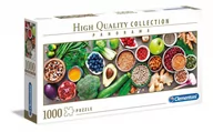 Puzzle - Clementoni Puzzle 1000 Panorama HQ Healthy Veggie - miniaturka - grafika 1