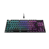 Klawiatury - Turtle Beach Vulcan TKL klawiatura Gaming USB QWERTZ Niemiecki Czarny TBK-2001-02-DE TBK-2001-02-DE - miniaturka - grafika 1