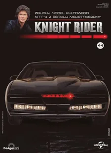 Knight Rider Zbuduj Model Kultowego KITT-a z Serialu Nieustraszony - Czasopisma - miniaturka - grafika 1