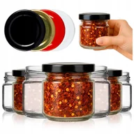 Pojemniki kuchenne - 100x SŁOIKI na PRZETWORY PRZYPRAWY 100 ML SŁOICZEK NA DŻEM MIÓD KONFITURY - miniaturka - grafika 1