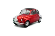 Samochody i pojazdy dla dzieci - Solido Fiat 500 Tribute To Italia 1965 Red W 1:18 1801409 - miniaturka - grafika 1