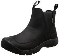 Buty trekkingowe męskie - KEEN Męskie buty trekkingowe Anchorage Iii Wp-m, Czarny, 44.5 EU - miniaturka - grafika 1