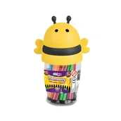 Przybory szkolne - STRIGO Flamastry JUMBO PSZCZÓŁKA w tubie - miniaturka - grafika 1